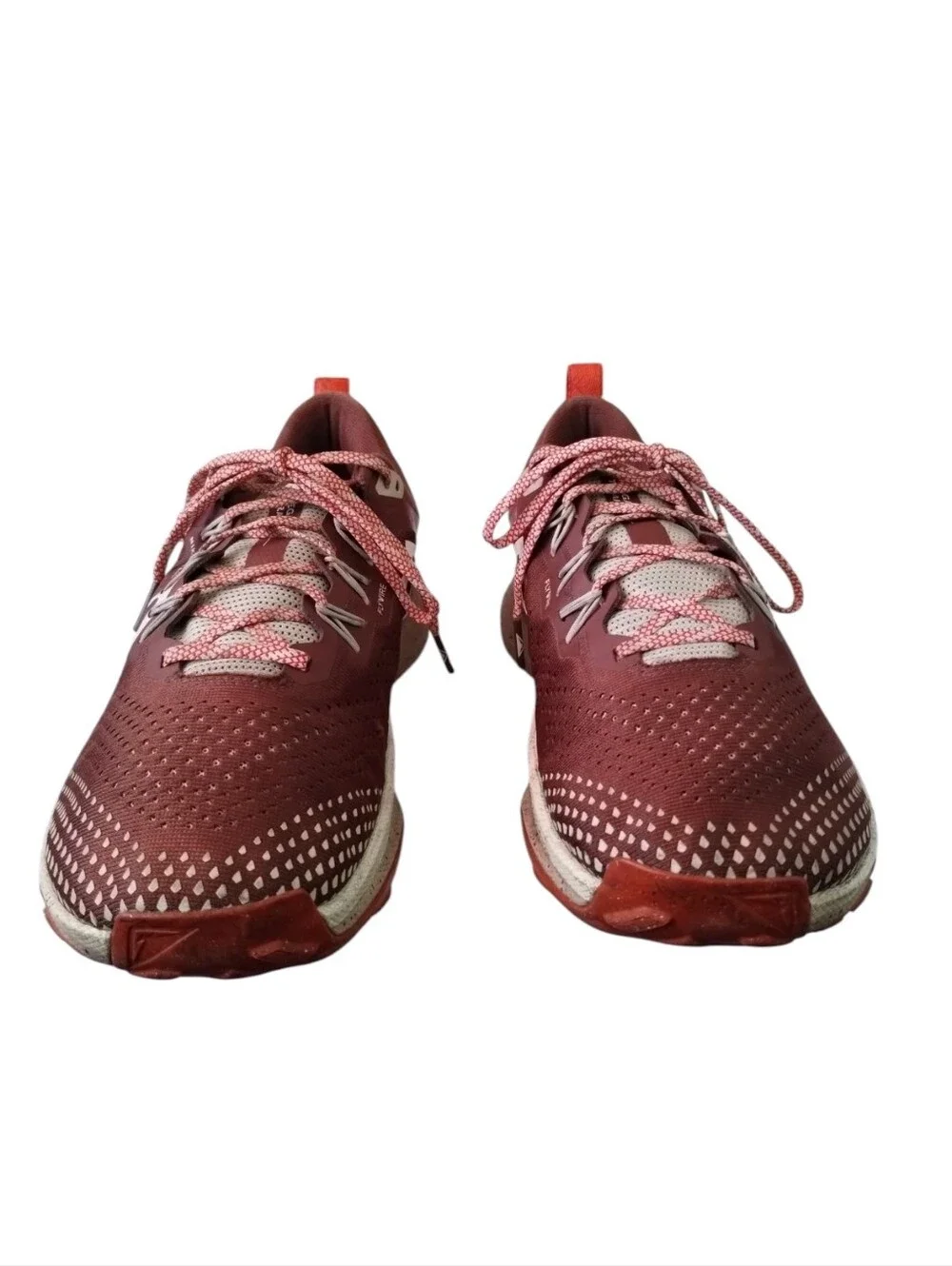 Nike React Pegasus Trail 4 Sneaker Shoes Womens 9.5 in Dark Pony Picante Red